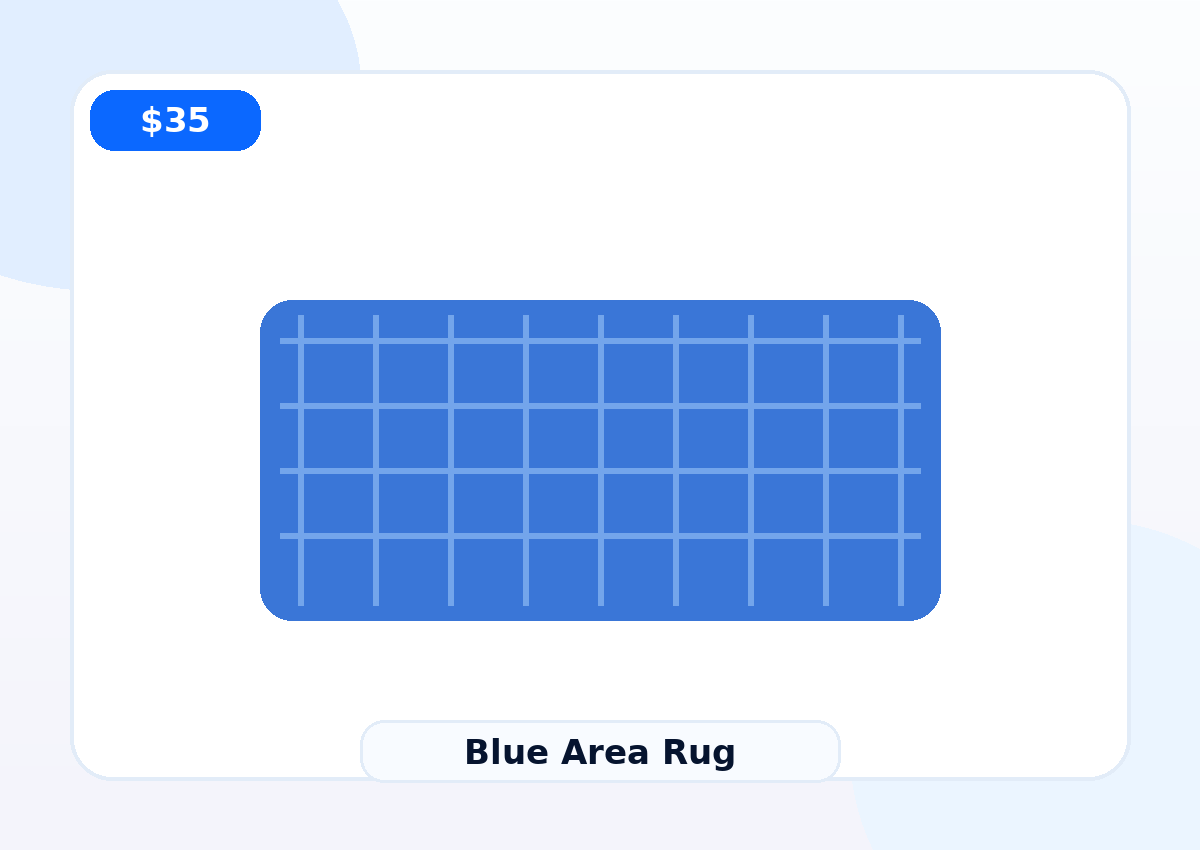 Blue Area Rug
